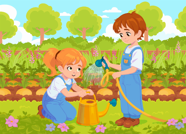 Садовые помощники