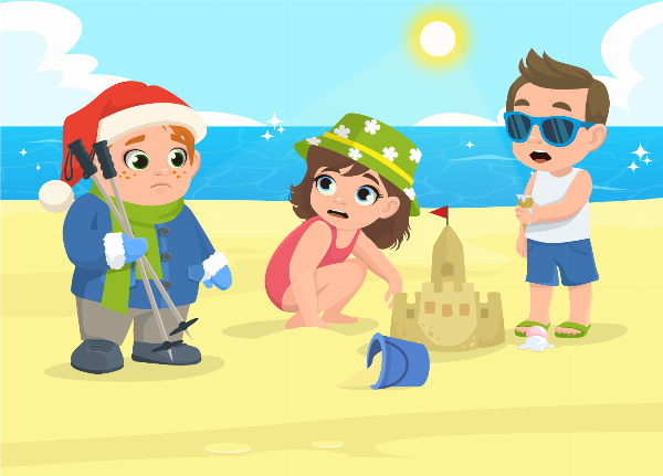 Meet the seasons of the year!