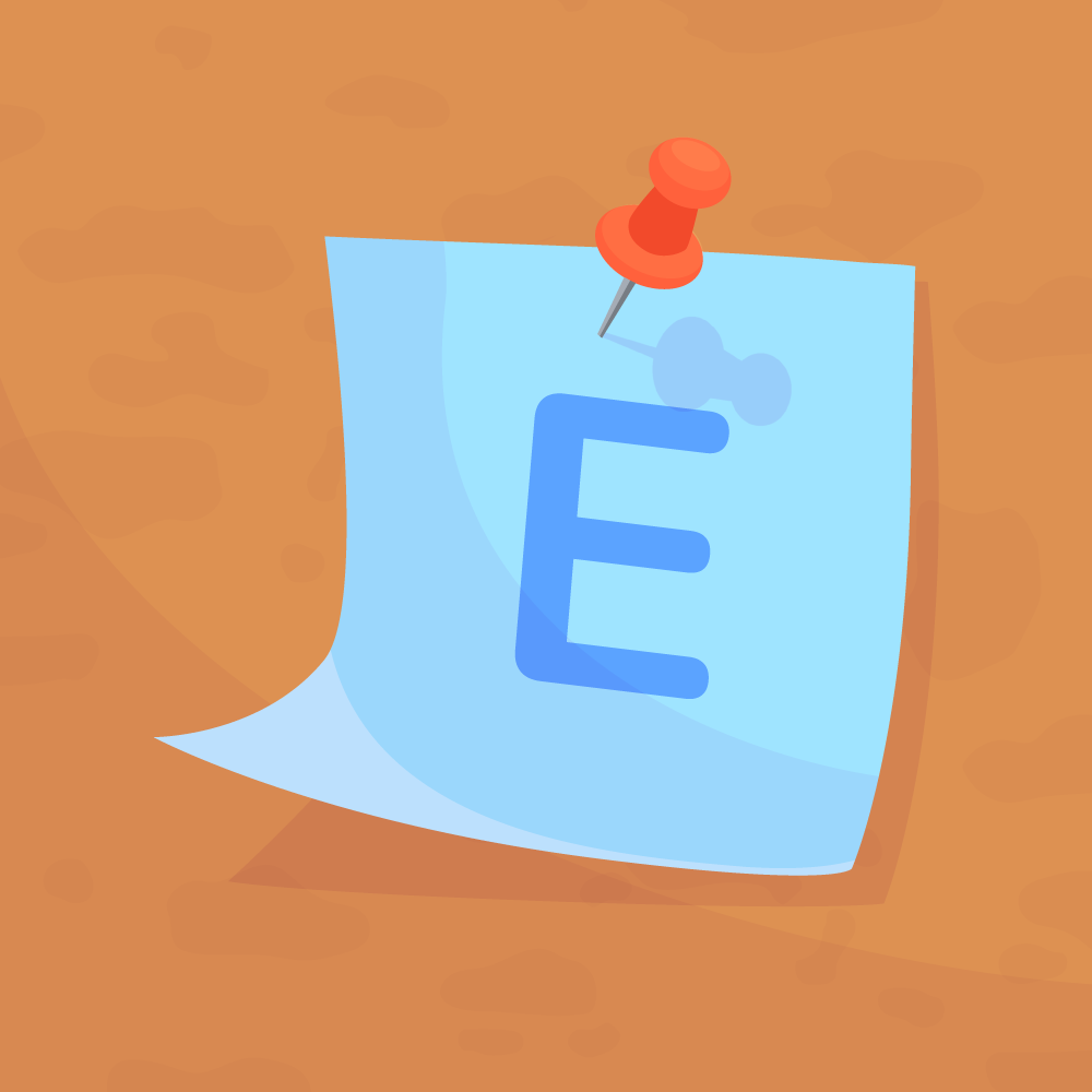 E